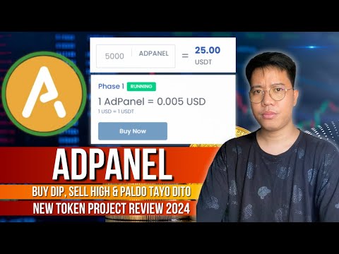 AdPanel - 1 AdPanel = 0.005 USD | Buy Now & Sell High |  New Token Project 2024 Tagalog Review