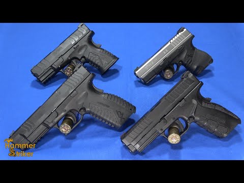 Springfield XD Pistol Models Explained: XD, XDM XDS, XDE, XDME