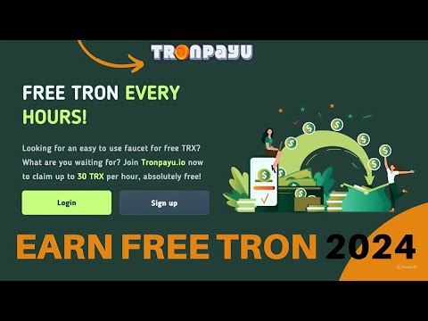 Earn Free Tron with TronPayu