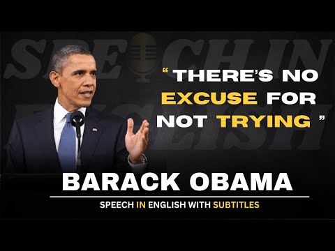 BARACK OBAMA FULL SPEECH: Back-to-School Address to Students(English Subtitles)| Speeches In English