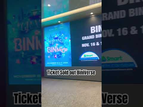 Bini Sold out agad ticket Concert at Smart Araneta Coliseum #biniph #shortsfeed #bini #shorts