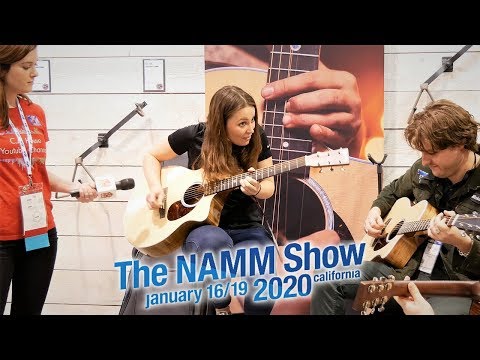 The New Martin SC-13E With Angela Petrilli | Martin Booth | Winter NAMM 2020