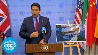 Israel on the Middle East - Security Council Media Stakeout | United Nations