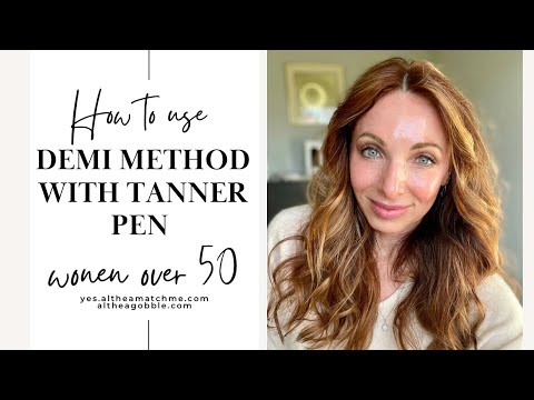 Radiant Over 50: Elevate Your Look with the Demi Method Tanner Pen