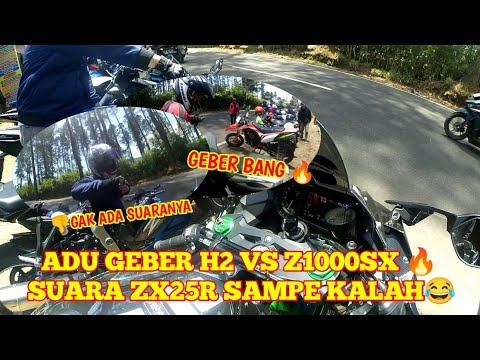 NGERI RAUNGAN H2 BIKIN CANDU || Z1000SX SAMPE PANAS AUTO GEBER JUGA 🔥