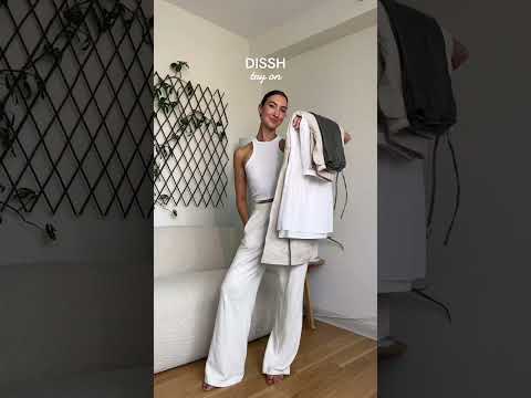 Neutral Summer Outfit Inspo | DISSH Try On