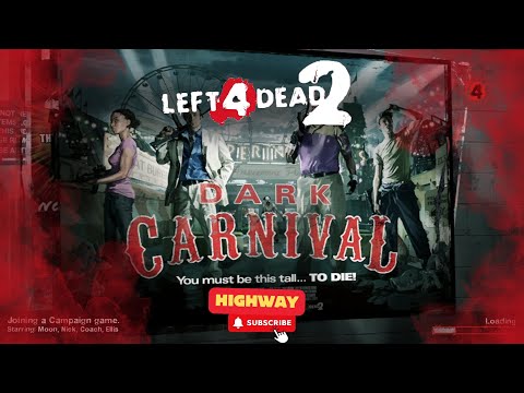 Left 4 Dead 2: Dark Carnival - Surviving the Highway Horde! Epic Zombie Mayhem