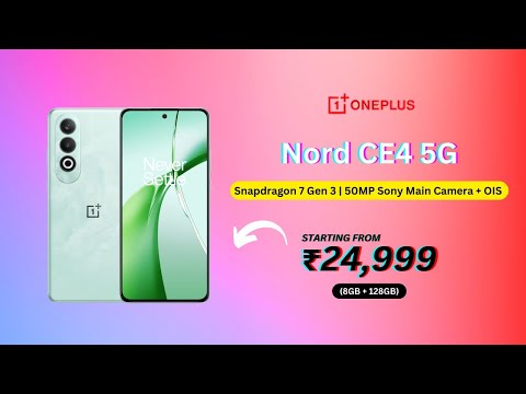 Unboxing OnePlus Nord CE4 5G // Aqua Touch // Value for money?