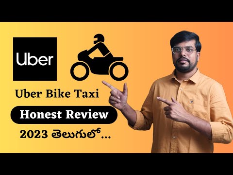 Uber Bike Taxi Review in Telugu | Uber Bike Driver Earnings