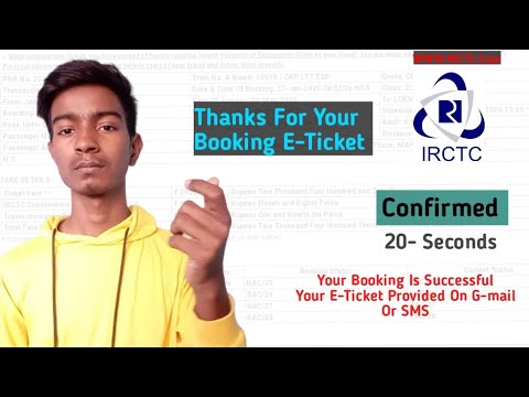 How To Book Train Ticket Online in IRCTC | Confirm Train Ticket Kaise Online Book Kare IRCTC Pe