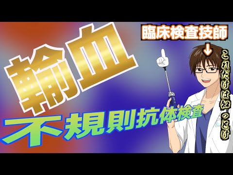 臨床検査技師が教える！赤血球型検査ガイドライン　不規則抗体の検査について　わかりやすく解説