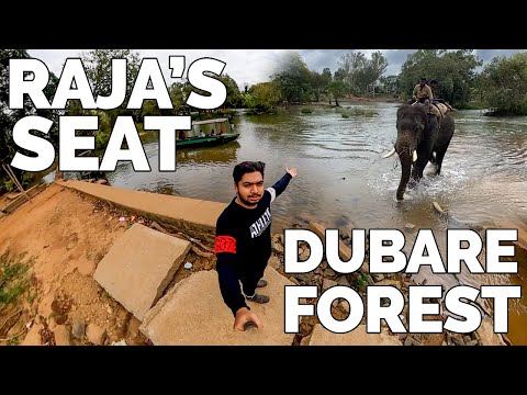 KANNADA HUDGA EXPLORING MADIKERI | DUBARE ELEPHANT CAMP | RAJA'S SEAT | GOLDEN TEMPLE | THEGEEKINDIA