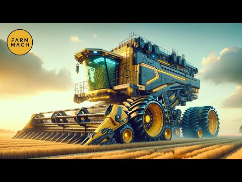 Top 10 Most Futuristic Agriculture Harvesters in the World