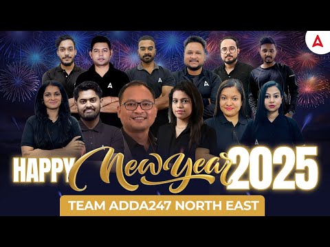 Happy New Year 2025 | Team Adda247 North East