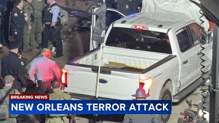 Suspect dead after truck attack in New Orleans that killed at least 10 people