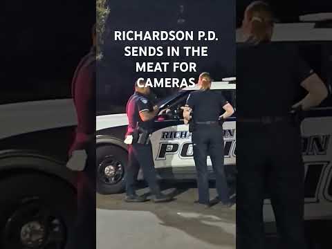 LITTLE COPS CALL IN A WOMAN TO DO THEIR JOBS RICHARDSON TEXAS #police #cops #1stamendmentaudits