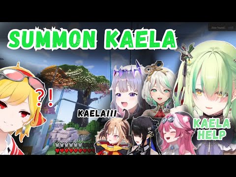 Mereka Mencari Cara Untuk Summon KAELA Ke MONECRAFT...   【Holo EN | Clip】