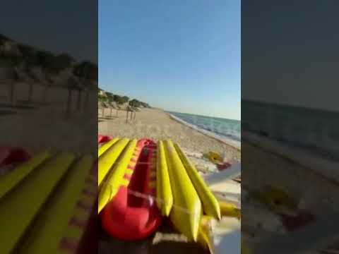 FPV Racing Drone Shot Flyby On The Black Sea Beach In Griborka #shorts #short