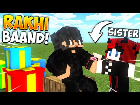 CELEBRATING RAKSHABANDHAN IN MINECRAFT!