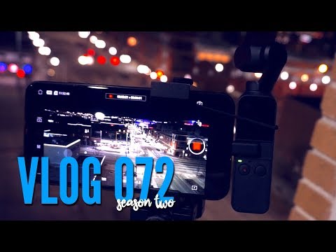 Timelapse night video on DJI Osmo Pocket! | Vlog.072