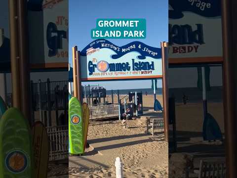 Grommet Island Park #shorts #virginiabeach #park #waterfrontpark #boardwalk #ocean #atlanticocean