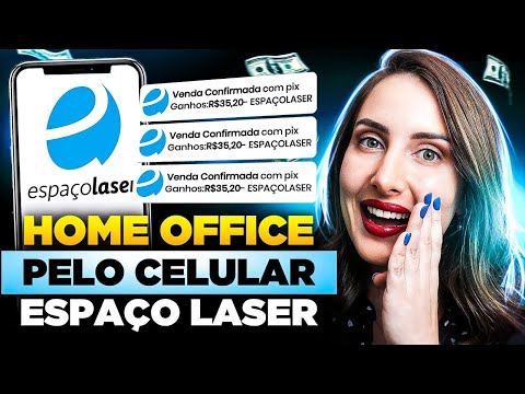 🎯COMO GANHAR RENDA EXTRA HOME OFFICE NO PIX COM A ESPAÇO LASER EM 2023 | Estratégia completa