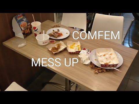 Malaysians Confirm Mess Up in Fast Food Restaurants!