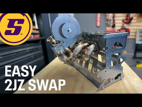 2JZ Engine Swap Walkthrough | SoloSwap® Mockup Motor Install