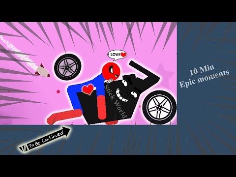 10 Min Best falls | Stickman Dismounting funny and epic moments | Like a boss compilation #726