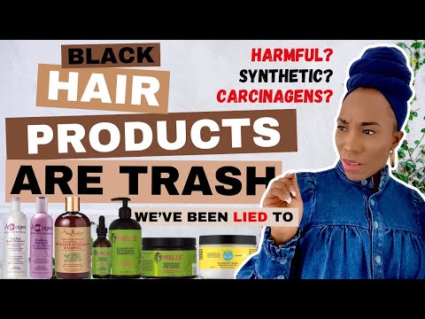 SECRET CHEMICALS in our Hair Products? | I threw them ALL OUT