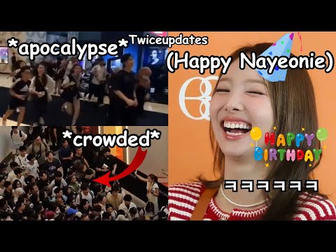 twice nayeon cause an apocalypse at bonia event in malaysia ft. Nayeon’s interview