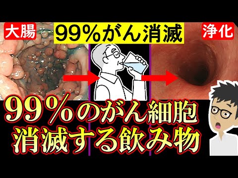 【科学的根拠あり】がん細胞を消滅させる飲み物4選！癌の増殖・転移を阻害【悪性新生物｜すい臓がん｜大腸がん｜胃がん｜原因】