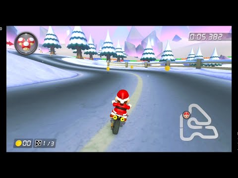 Snow Land GBA Santa Mario Xmas Mario Kart 8 Deluxe Android Yuzu Xiaomi11TPro 12RAM SD888