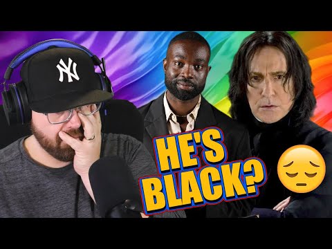 WTF?...Snape is BLACK in Upcoming Harry Potter Series!