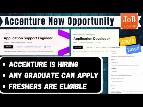 Accenture Latest Job Opportunity | Accenture Recruitment 2024 |