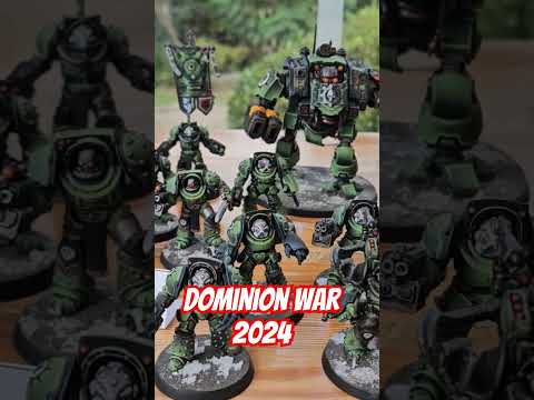 Dominion War 2024 #orks #warhammer40k #spacemarines #paintingminiatures