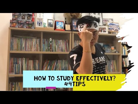 What are the FOUR Effective Study Tips?