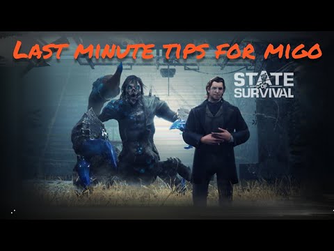 @StateofSurvivalOfficial Last Minute Tips for MIGO(english subtitles)