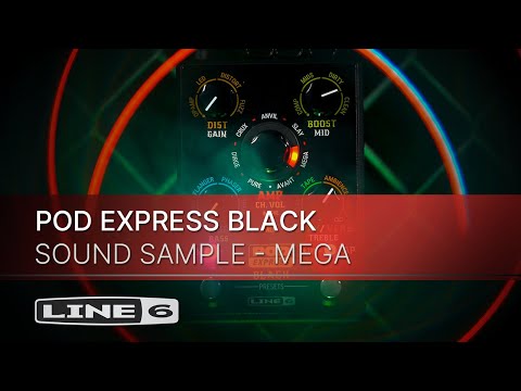 Line 6 | POD Express Black | Sound Samples - MEGA