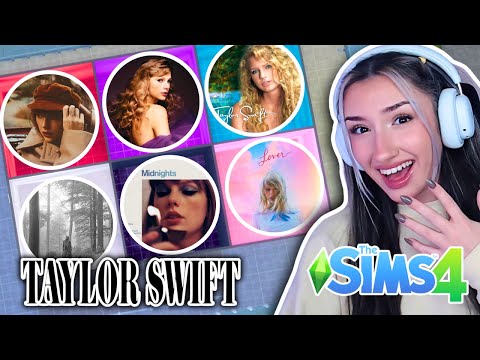 Every Rooms a Different TAYLOR SWIFT ERA in The Sims 4