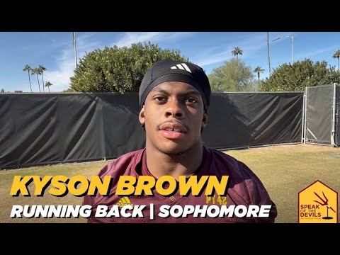 ASU RB Kyson Brown on team success & BYU's defense