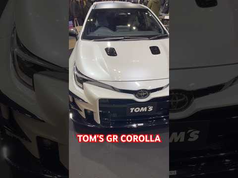 TOM’S GR COROLLA リアが結構攻めてる！#shorts #grcorolla