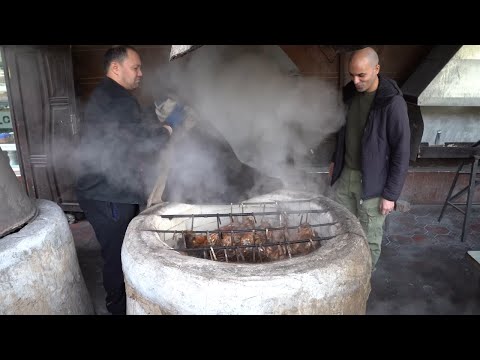 Street Food in Uzbekistan 🇺🇿 Extreme HORSE hot pot + TANDOORI Lamb + Lagman - Central Asian food