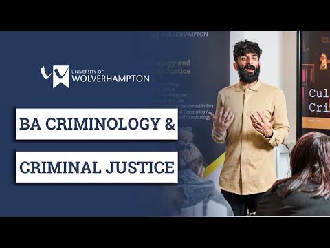 BA (Hons) Criminology and Criminal Justice