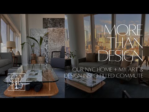 MORE than DESIGN: My NYC APT, an inspirational commute & walk in Central Park | Christina DiStefano