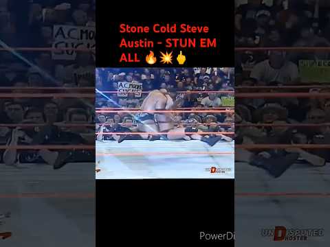 Stone Cold Steve Austin - STUN EM ALL 🔥💥🖕#stonecoldsteveaustin