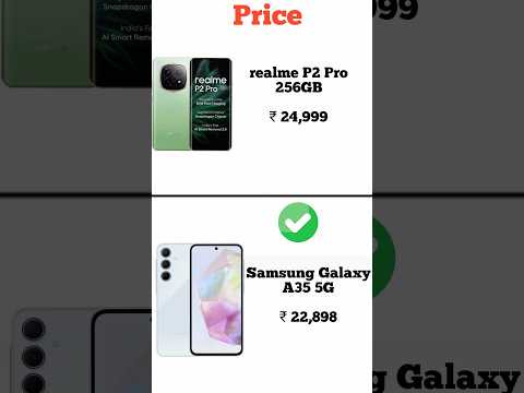 realme P2 Pro  vs Samsung Galaxy A35 5G | Konsa phone lena chahiye | Full comperijon in short