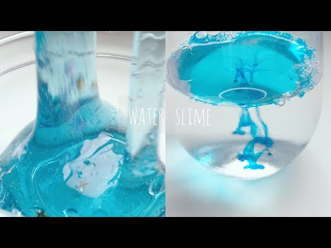 []BGM・自然光[]雨降る朝とたぷたぷスライム作り🚰🥣