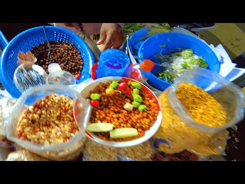 Popular Colorful Jhal Muri Vorta | Bangladeshi Street Food