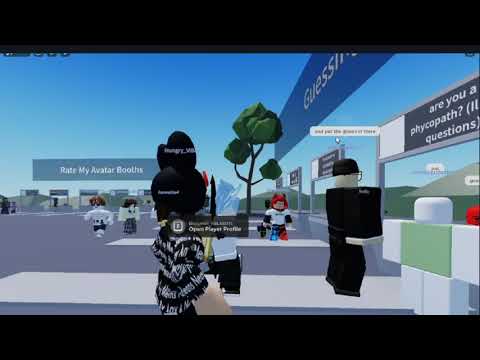 Random Moments on Random Roblox games:)